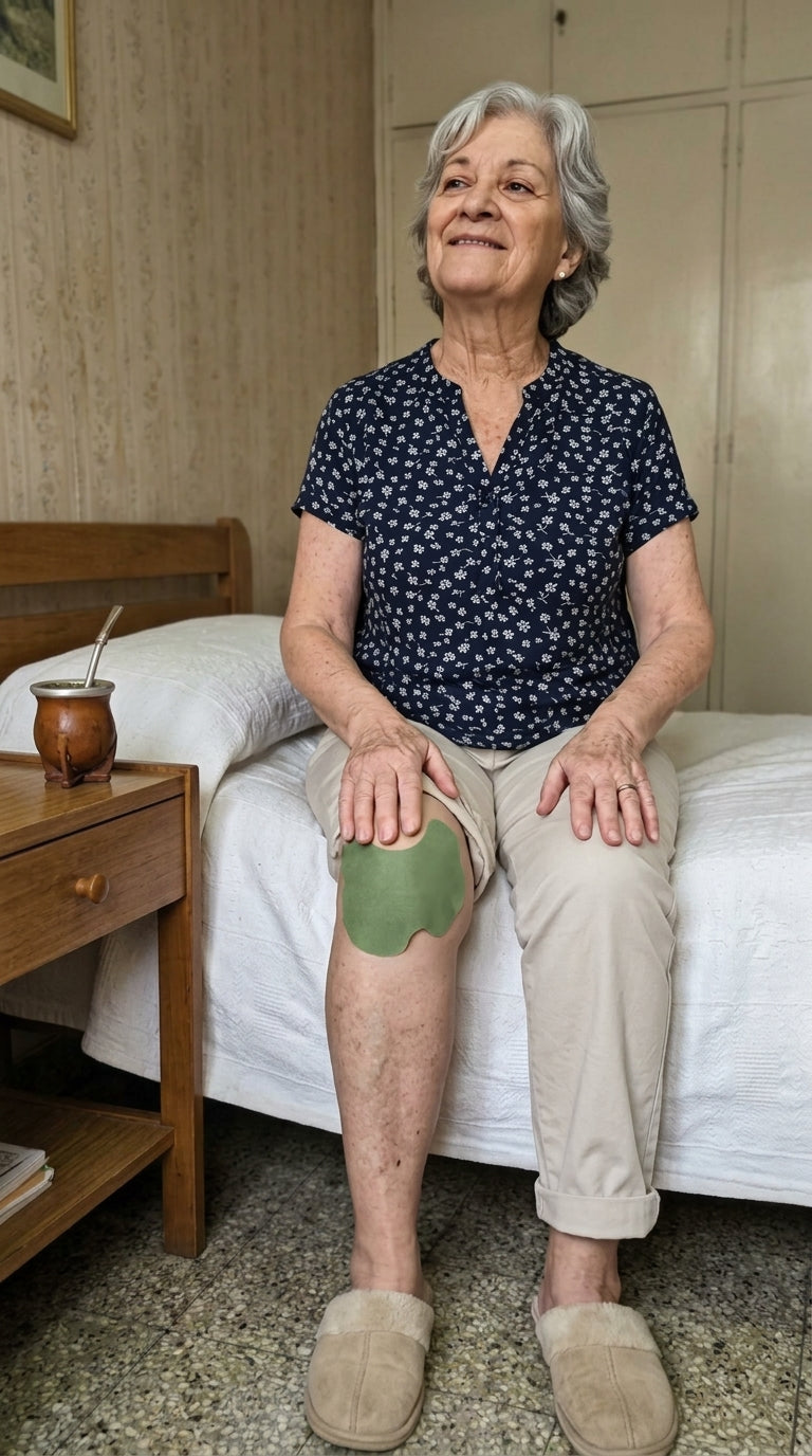 Parches de ajenjo para la rodilla
