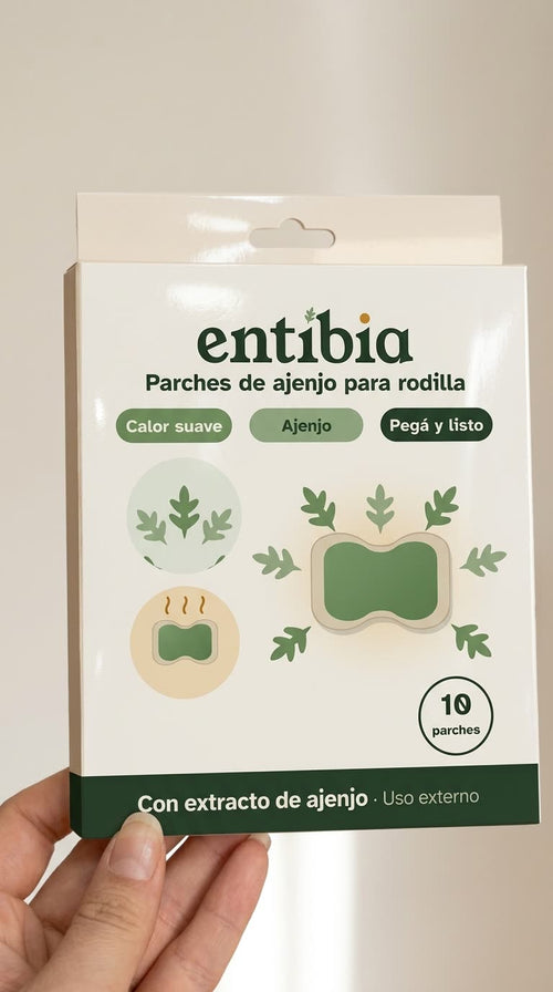 Parches de ajenjo para la rodilla